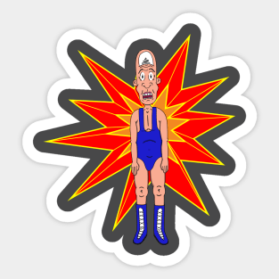 Thumb Wrestler Sticker